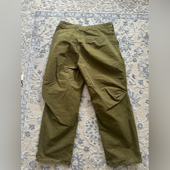 Zara, cargo jeans, green - Picture 2 of 3